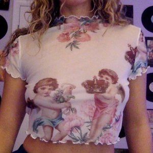 Sheer Angel Top